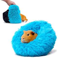 Nid trou Paw Inspired Furr-O bleu avec base spandex, parfait pour l'exploration