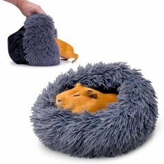 Paw Inspired Furr-O: nid-burrow spandex avec fermeture-éclair pour petits animaux, stimule l'exploration et le confort.
