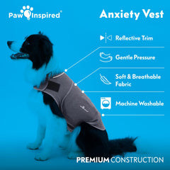 Paw Inspired gilet anxiété chat tailles xs-xl, adaptable et polyvalent.