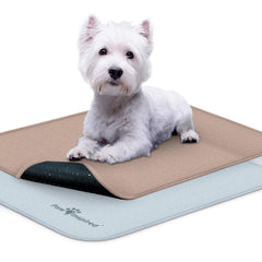 Paw Inspired revêtement pour cage chien 24x18, étanche et antidérapant pour propreté.