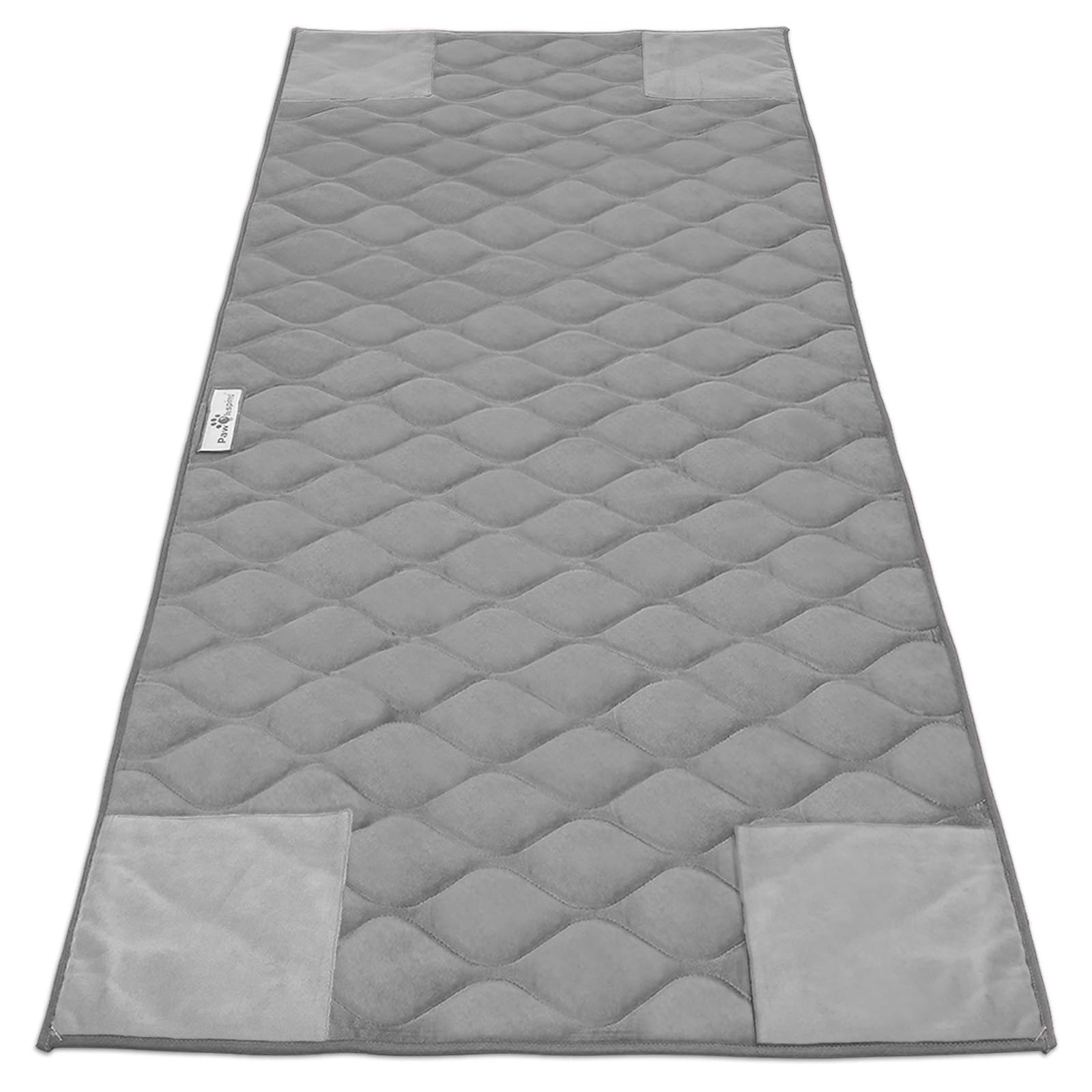 Paw Inspired PopCorner, doublure de cage 2x5 gris pour habitat propre et sec.