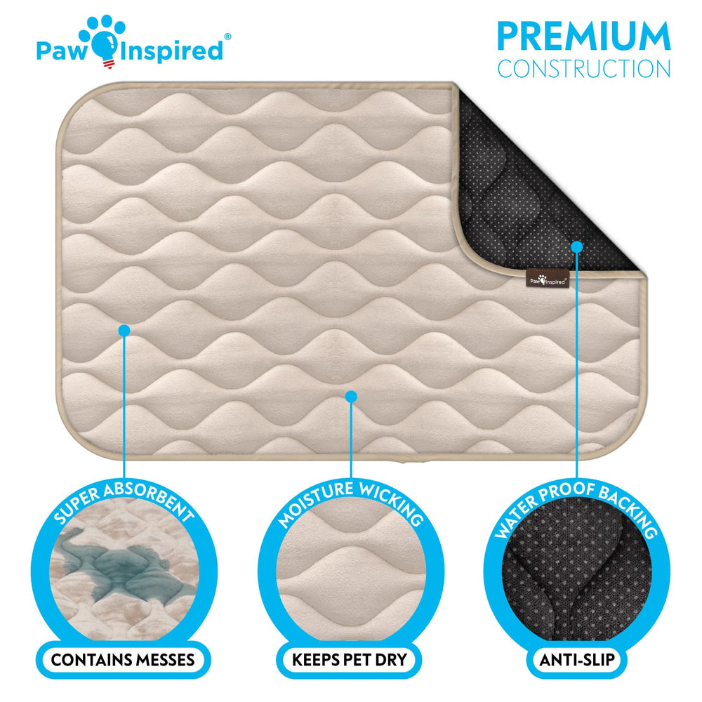 Paw Inspired tapis caisse lavable en machine, entretien facile et réutilisable.