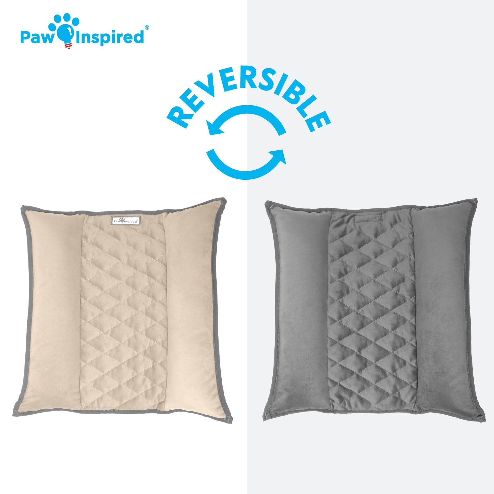 Paw Inspired velours facile à nettoyer — entretien rapide.