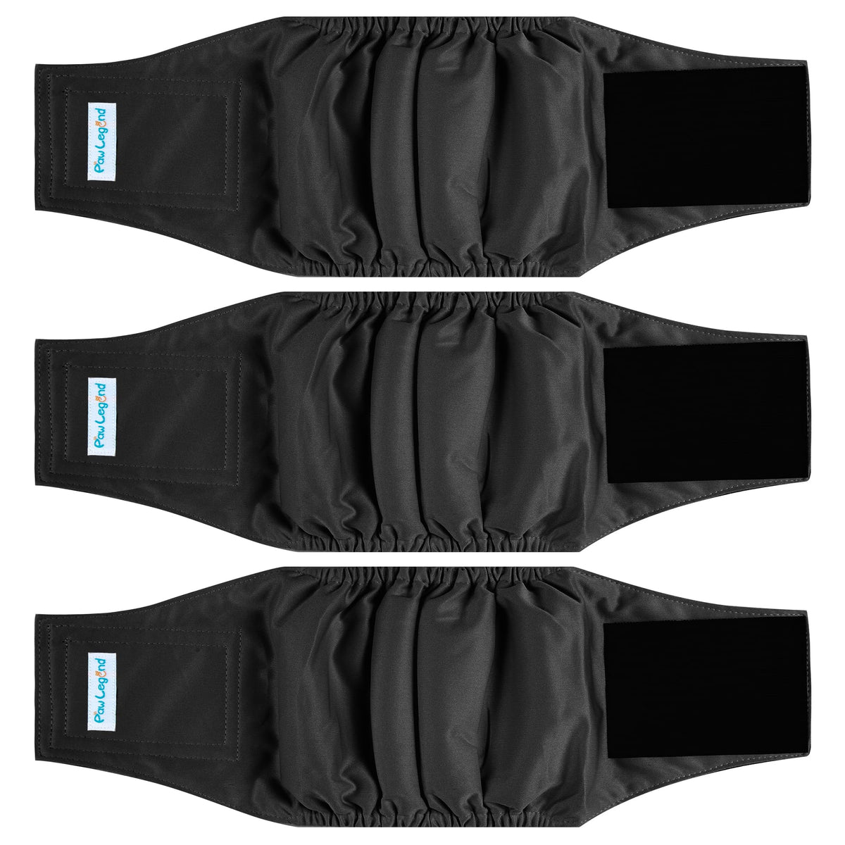 Paw Legend bande ventrale lavable pour chien mâle, absorbante et confortable pour prévenir les accidents.