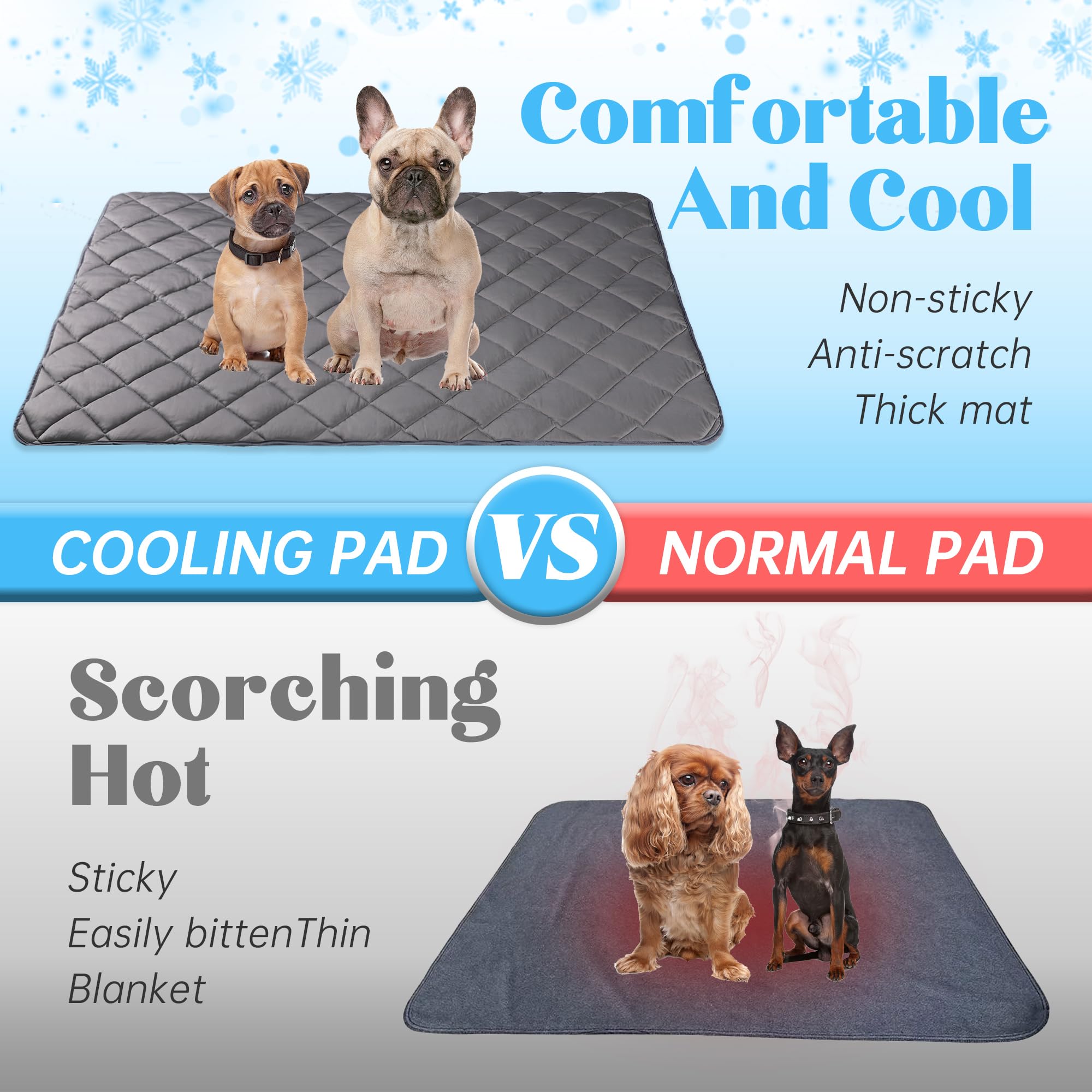 Tapis Refroidissant Paw Legend pour voiture: voyage calme pour votre animal.