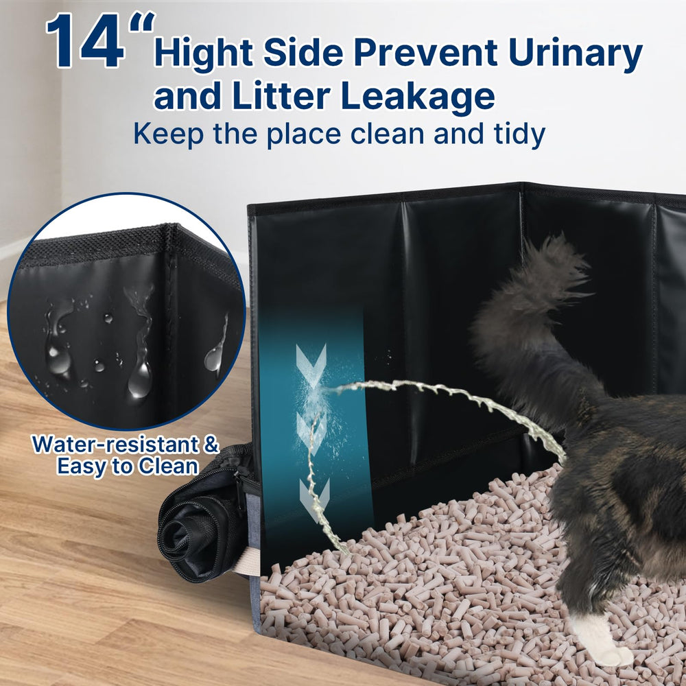 Paw Libero boîte-litière voyage plaque dure imperméable résiste aux déversements