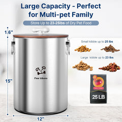 Paw Libero – Couvercle bois étanche pour protéger l’alimentation des intérieurs.