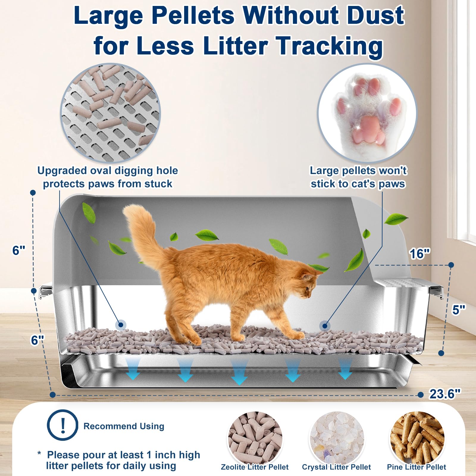 Système Paw Libero conçu pour plusieurs chats et murs élevés.