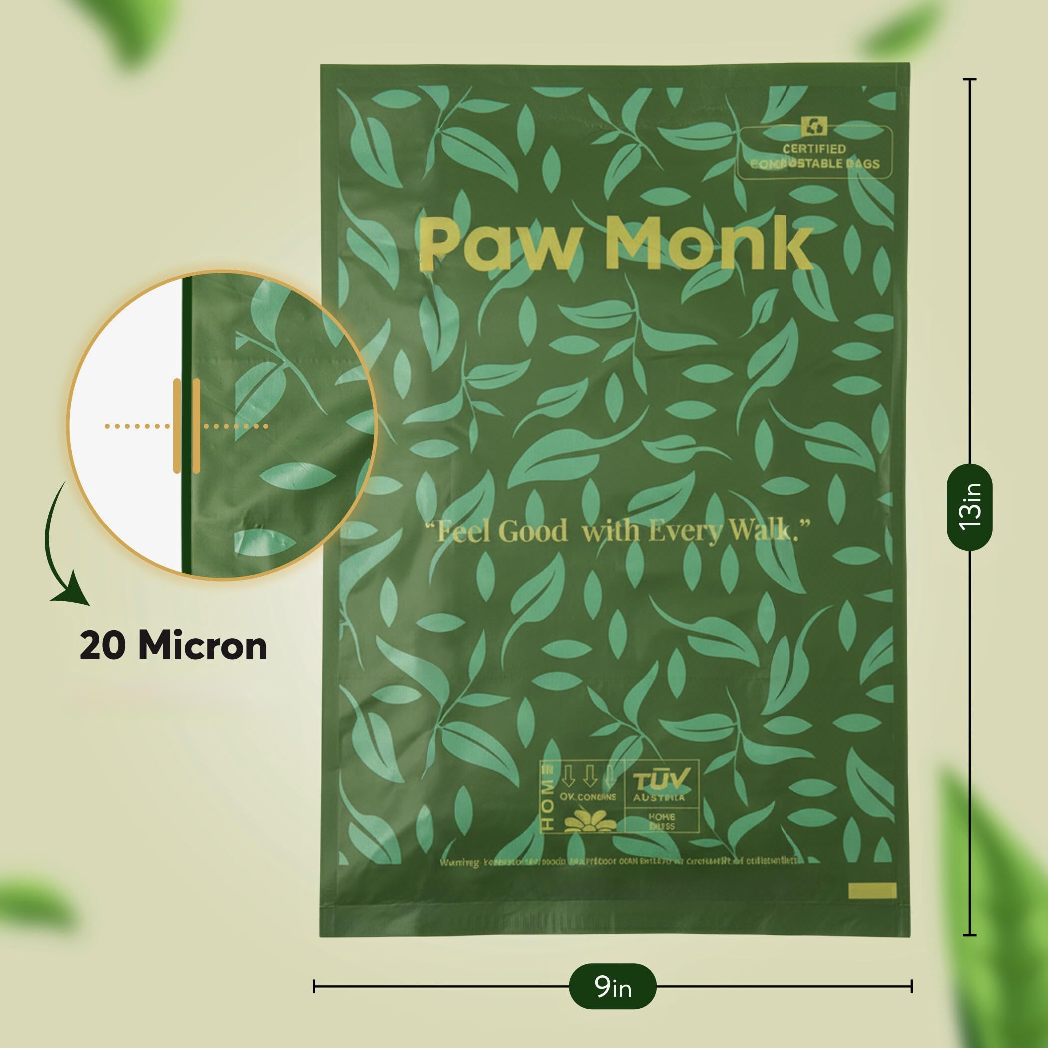 Paw Monk sacs compatibles dispenseur, utilisation pratique.
