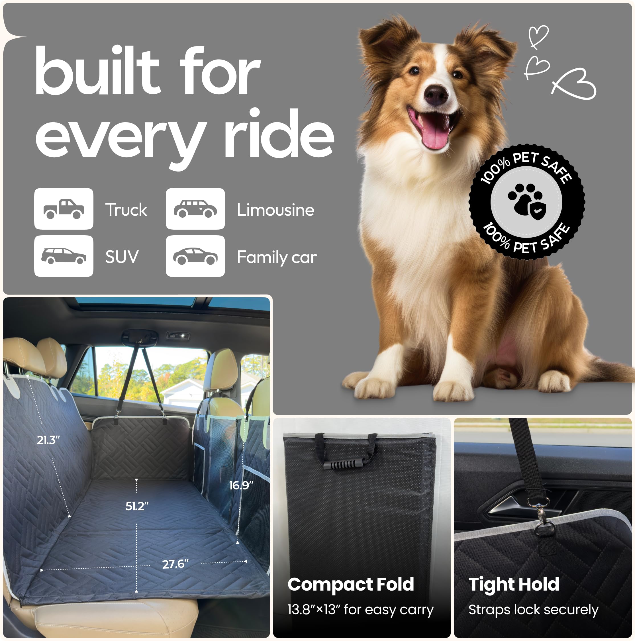 Paw Reserve capacite jusqu a 190 kg pour chiens spacieux et confortables.