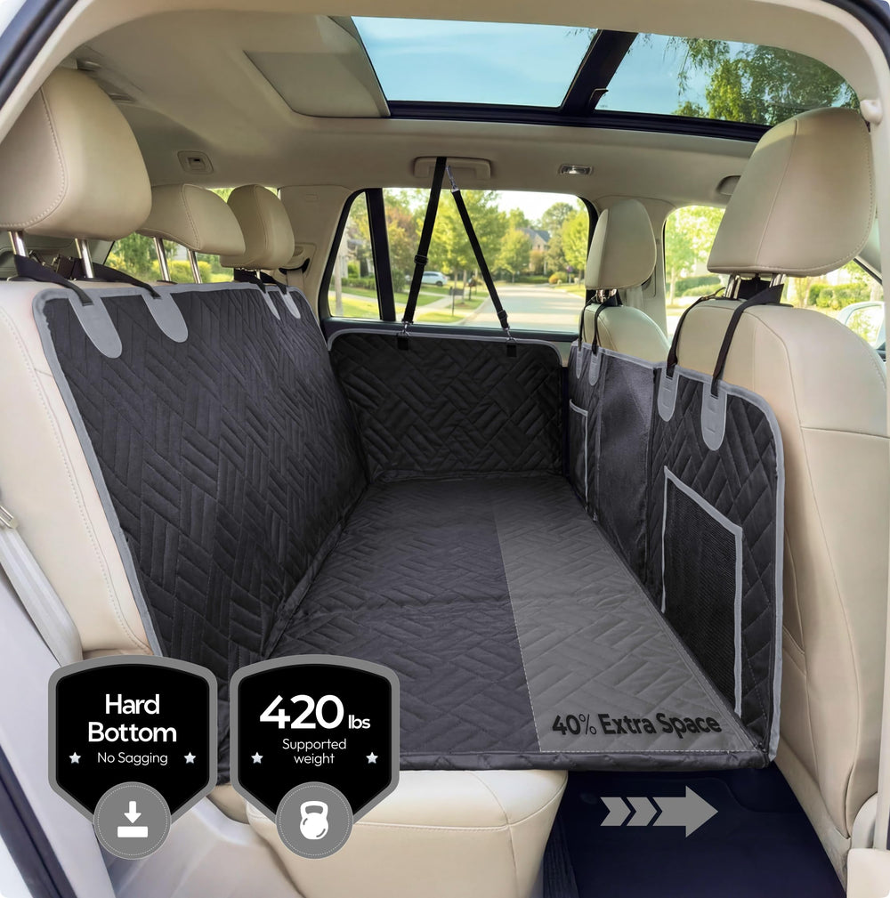 Paw Reserve extendeur siege-arriere chien-xl, espace supplémentaire pour s'allonger.