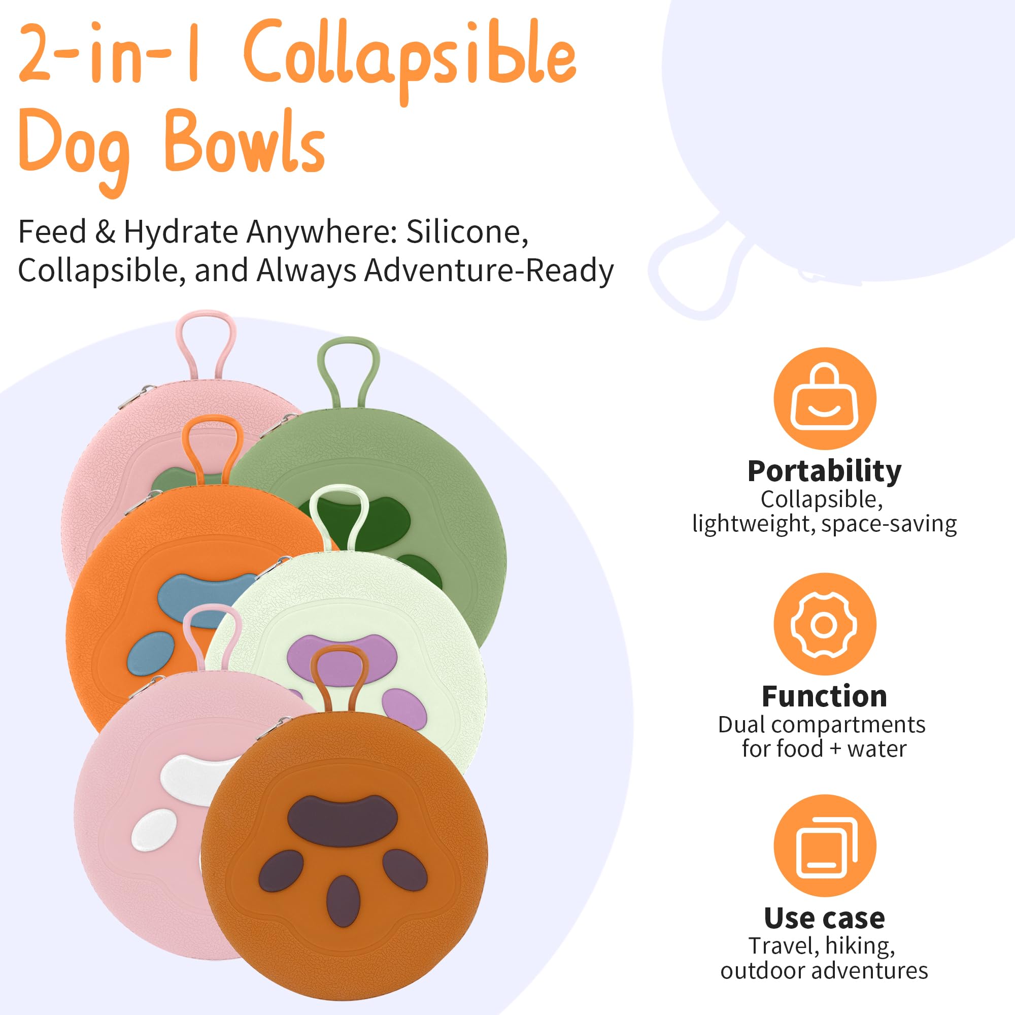 Design compact PawSailor rose, transport facile en toutes occasions