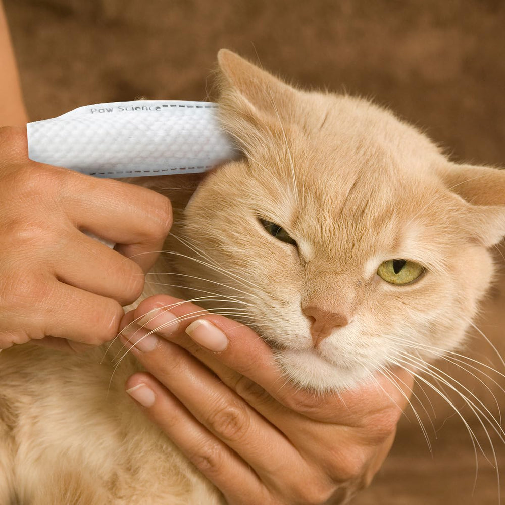 Lingettes Paw Science – emballage pratique et dosage facile.