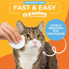 Lingettes Paw Science pour le visage des animaux, nettoyage quotidien pratique.