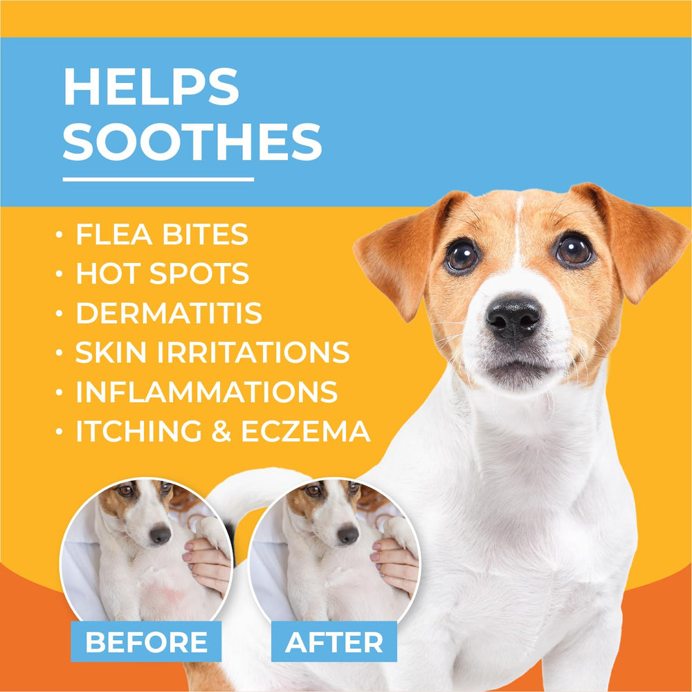 Paw Science peau irritée, zoom sur une texture apaisante.