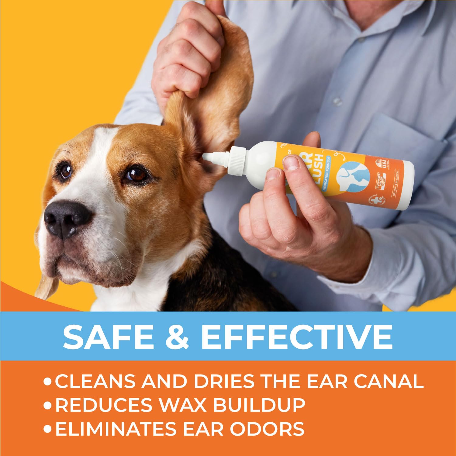 Paw Science solution-otite: outil doux contre les irritations d'oreilles chez chiens et chats