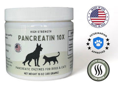 Pancreatin 10X de Paw Vitality: aide à la digestion des aliments.