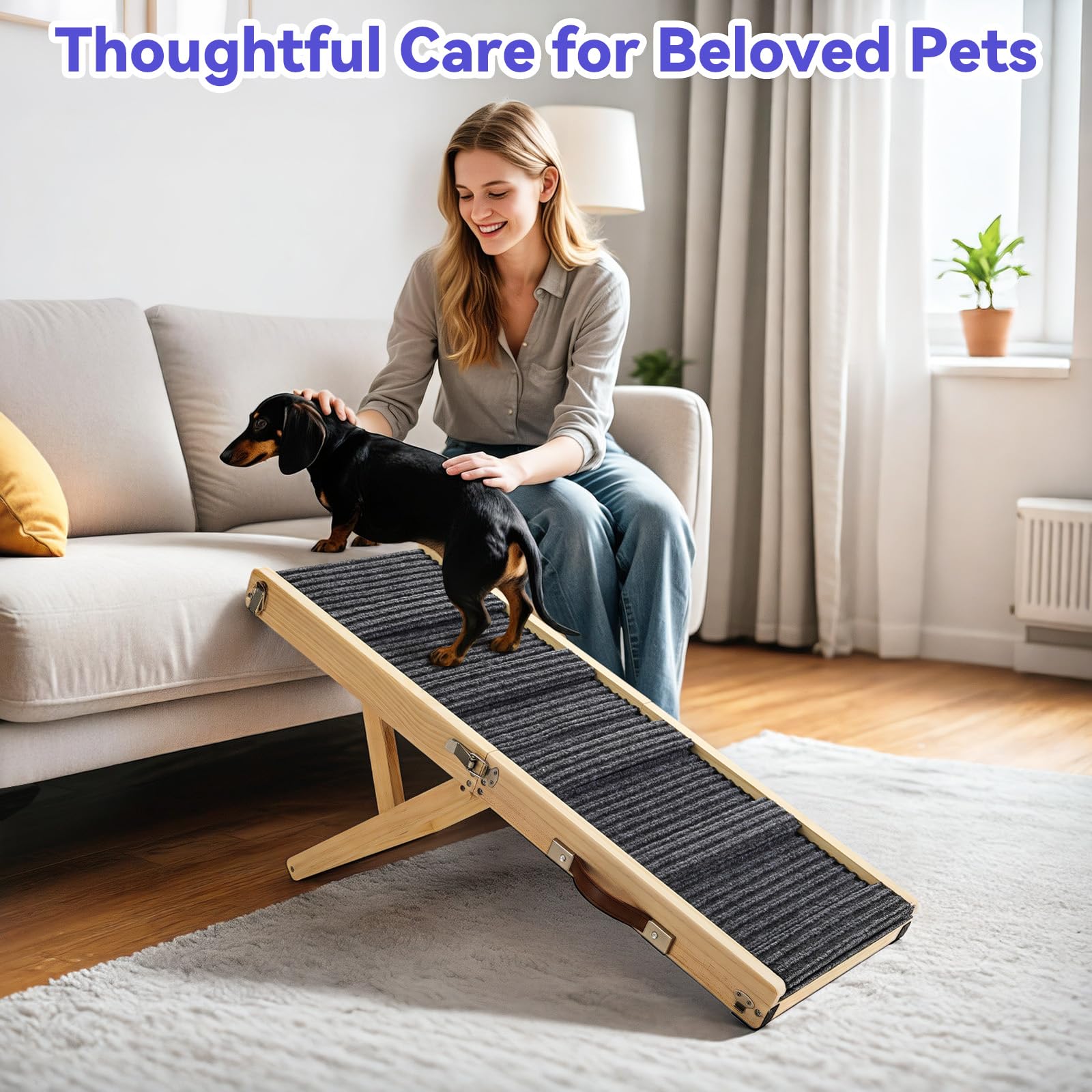 Pawaboo adaptabilite petits chiens, convient a diverses hauteurs.