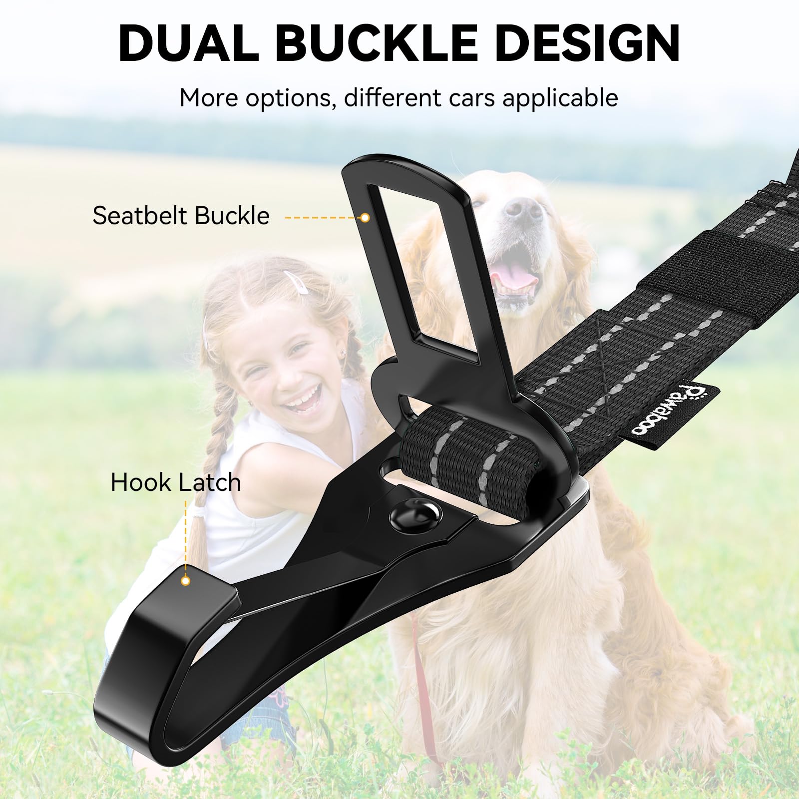 Longueur réglable jusqu a 82 cm pour s Adapter a chaque chien avec Pawaboo.