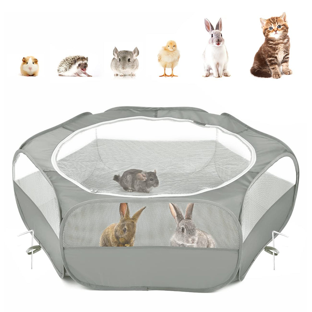 Pawaboo enclos petits animaux pliable: montage rapide et pratique.