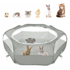 Pawaboo enclos petits animaux pliable: montage rapide et pratique.