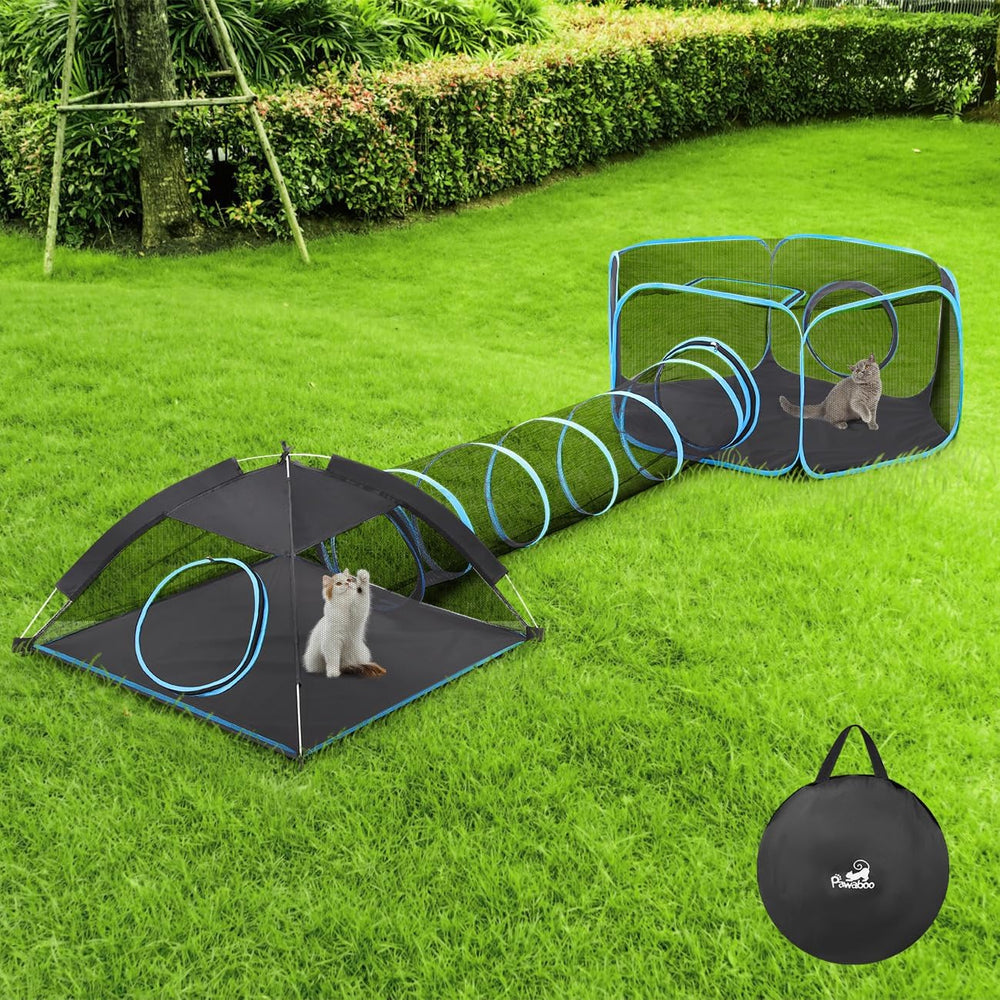 Pawaboo enclos multi-chats et petits animaux – sécurité et convivialité