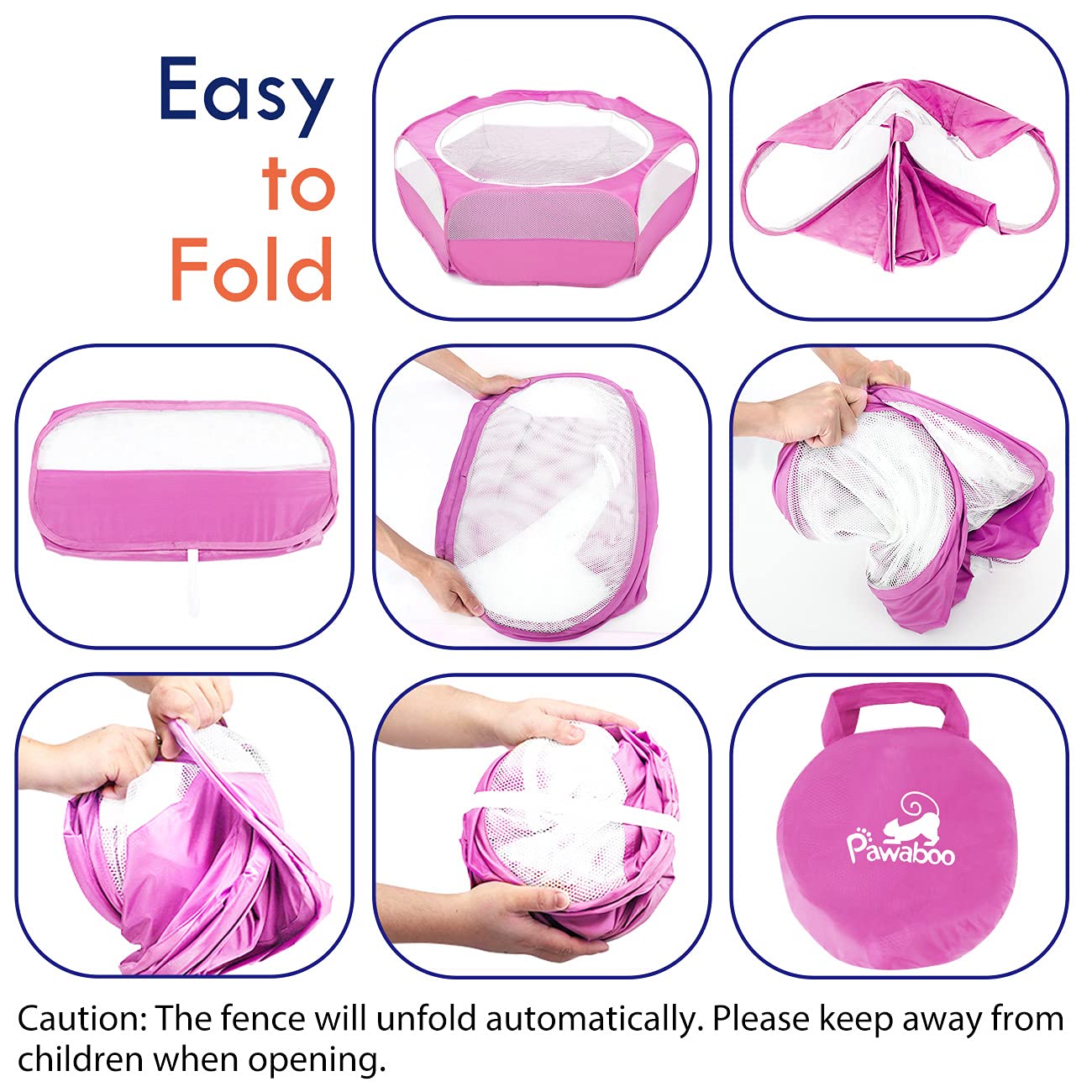 Pawaboo fond imperméable protège le sol et facilite le nettoyage.