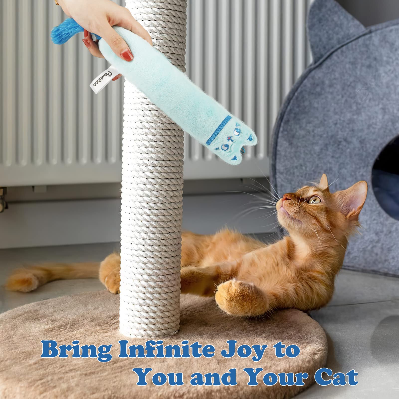 Jouet Pawaboo, cadeau parfait pour chats adorables et joueurs