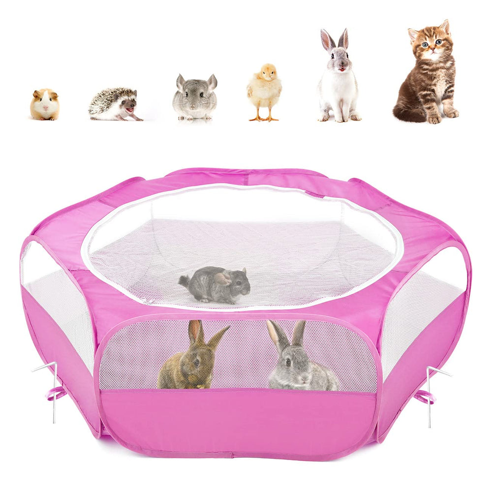 Pawaboo cage de jeu à maillage haute densité pour petits animaux.