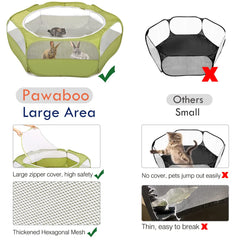 Pawaboo parc impermeable base: protège le sol des liquides et des taches.