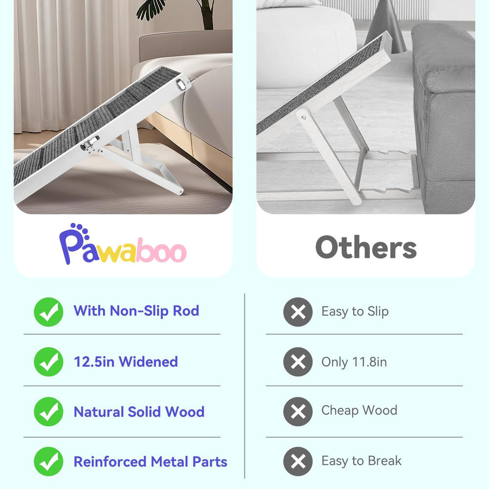 Pawaboo rampe hauteur 34a53cm pour canapé en toute sécurité