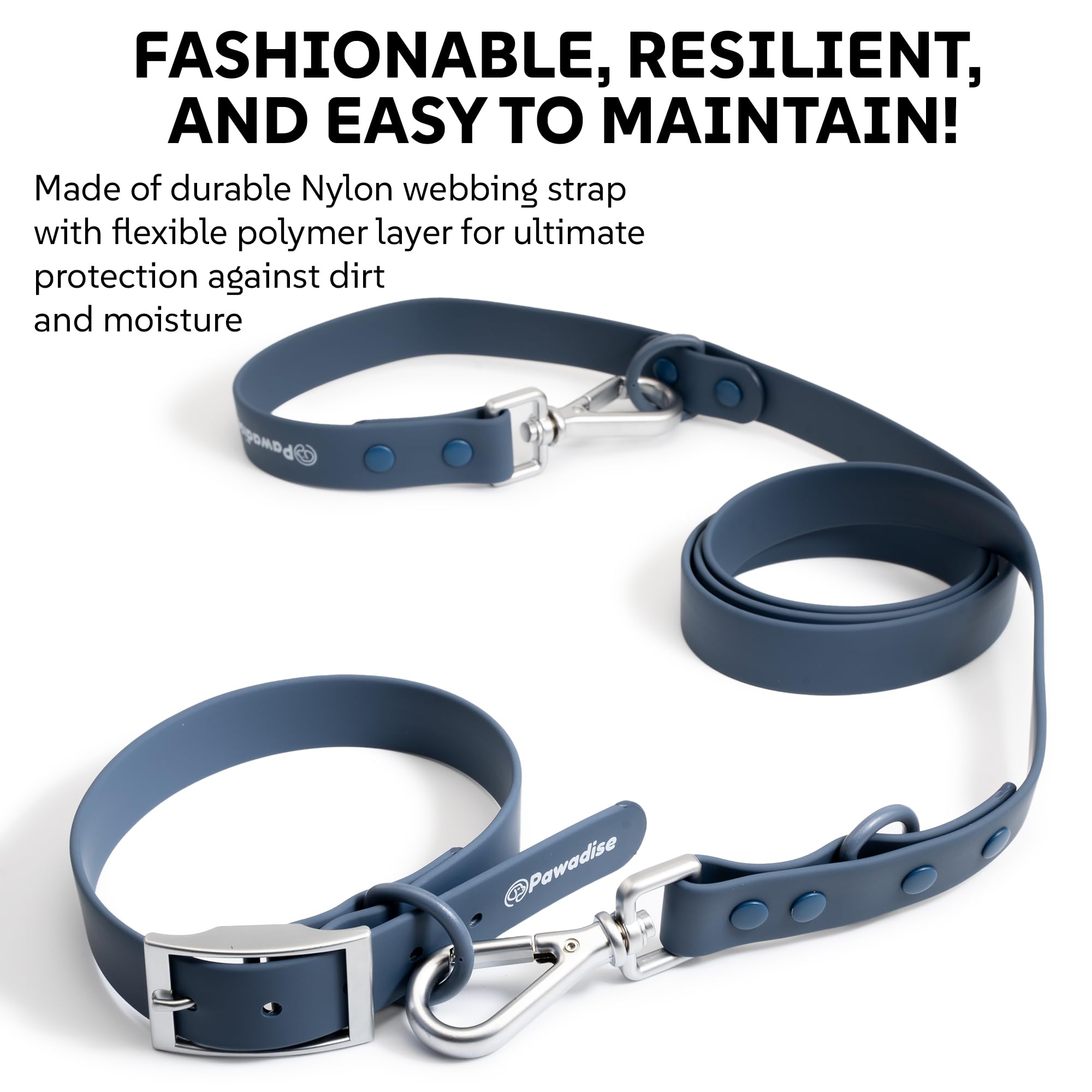 PAWADISE ensemble chien pratique pour promenades quotidiennes et entraînement