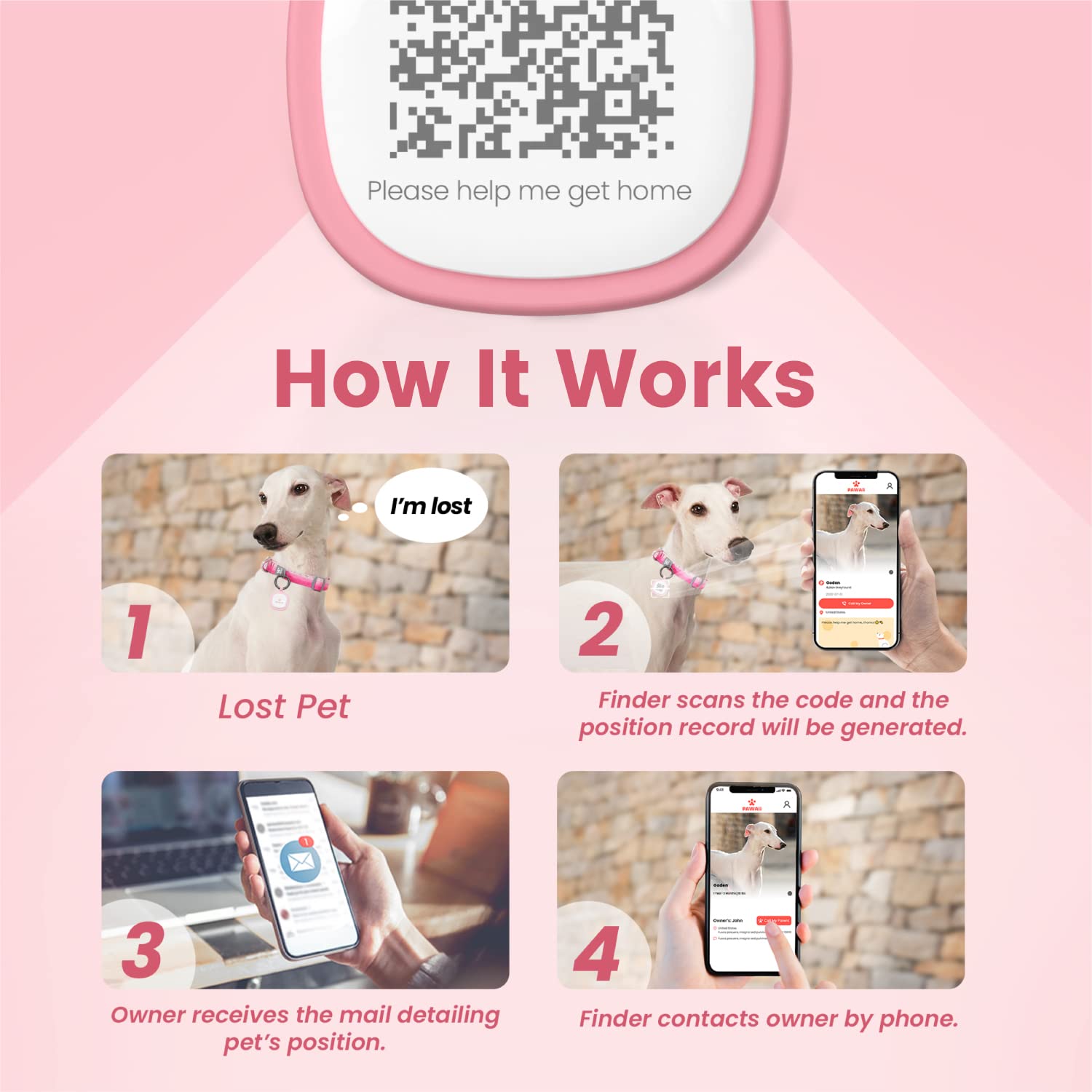 Profil en ligne ajustable de Pawaii, informations essentielles visibles