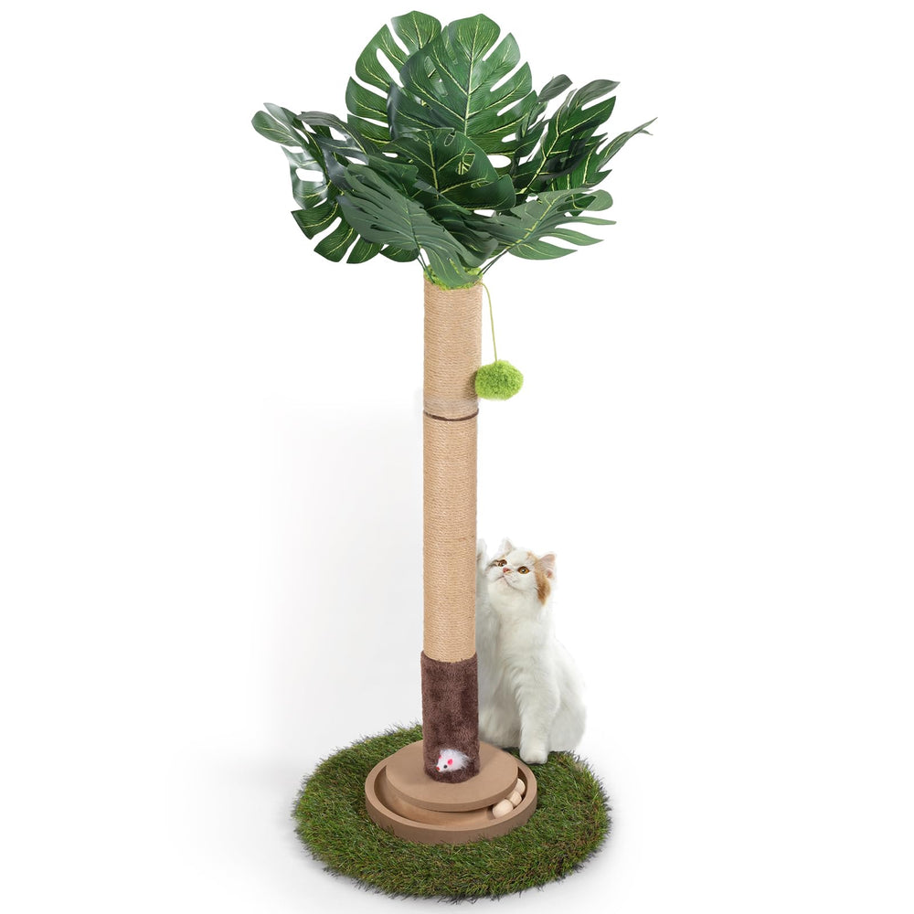 pawalaya design monstera arbre chat, esthétique intérieure