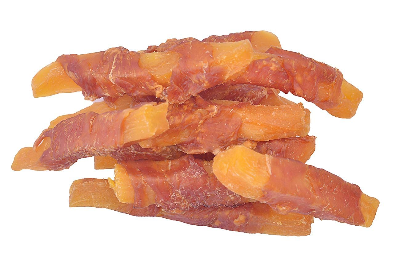 Pawant friandises chien poulet patate douce baton: récompense idéale lors de l’entraînement.