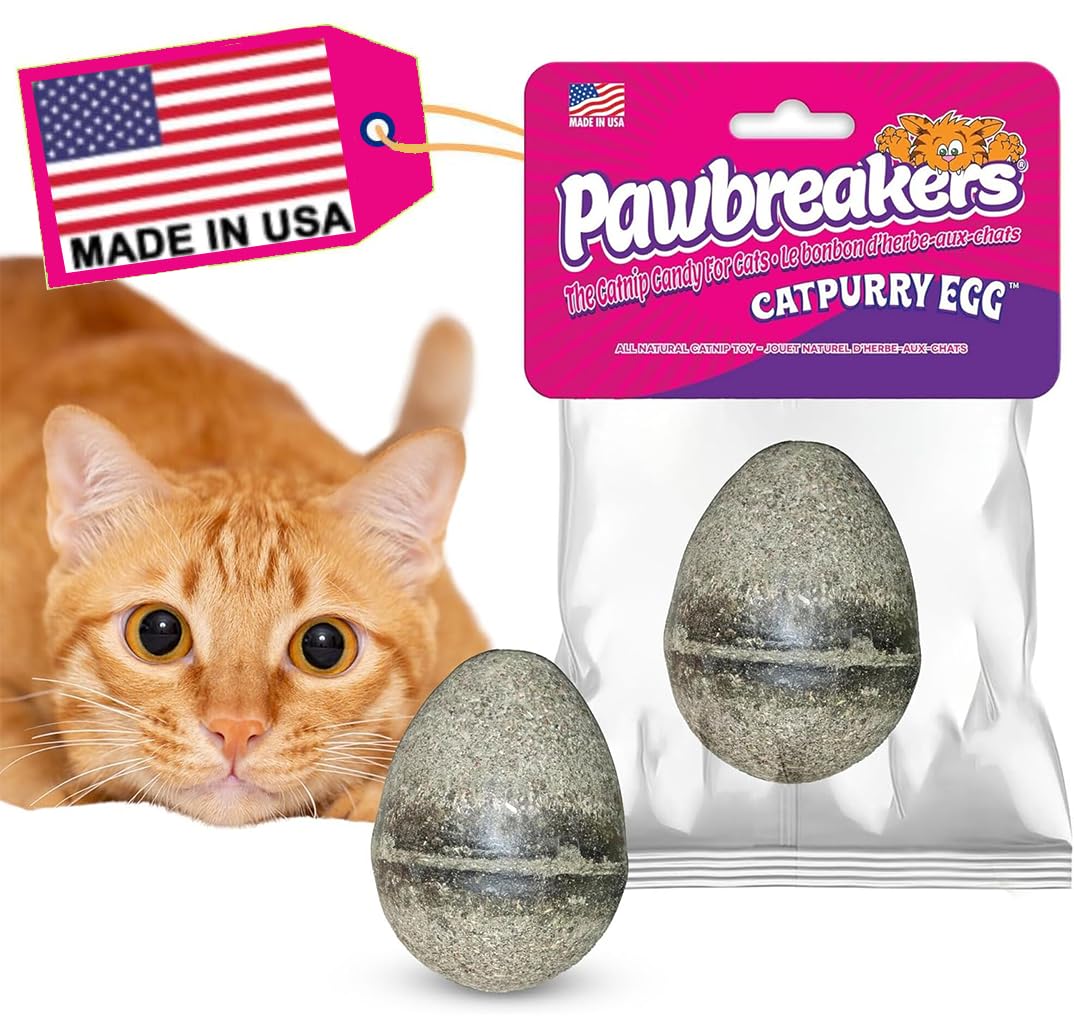 Pawbreakers Catpurry Egg – emballage pratique pour le rangement et l’utilisation