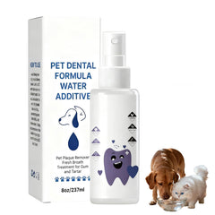 PawBright Dental Plus – eau dentaire sans odeur, hygiène dentaire facilitée.