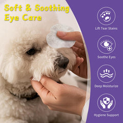 Lingette PawBubble nature et science – confort oculaire grâce à des ingrédients naturels.