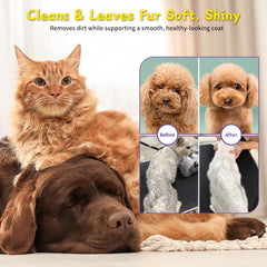 Lingettes PawBubble pour visage et oreilles, nettoyage sûr et doux