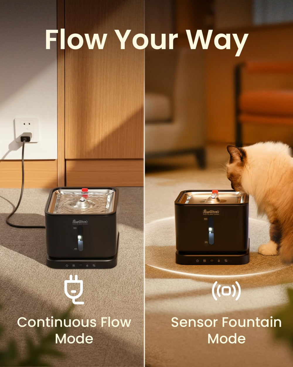 Pawccoli batterie rechargeable longue autonomie : usage prolongé sans prise