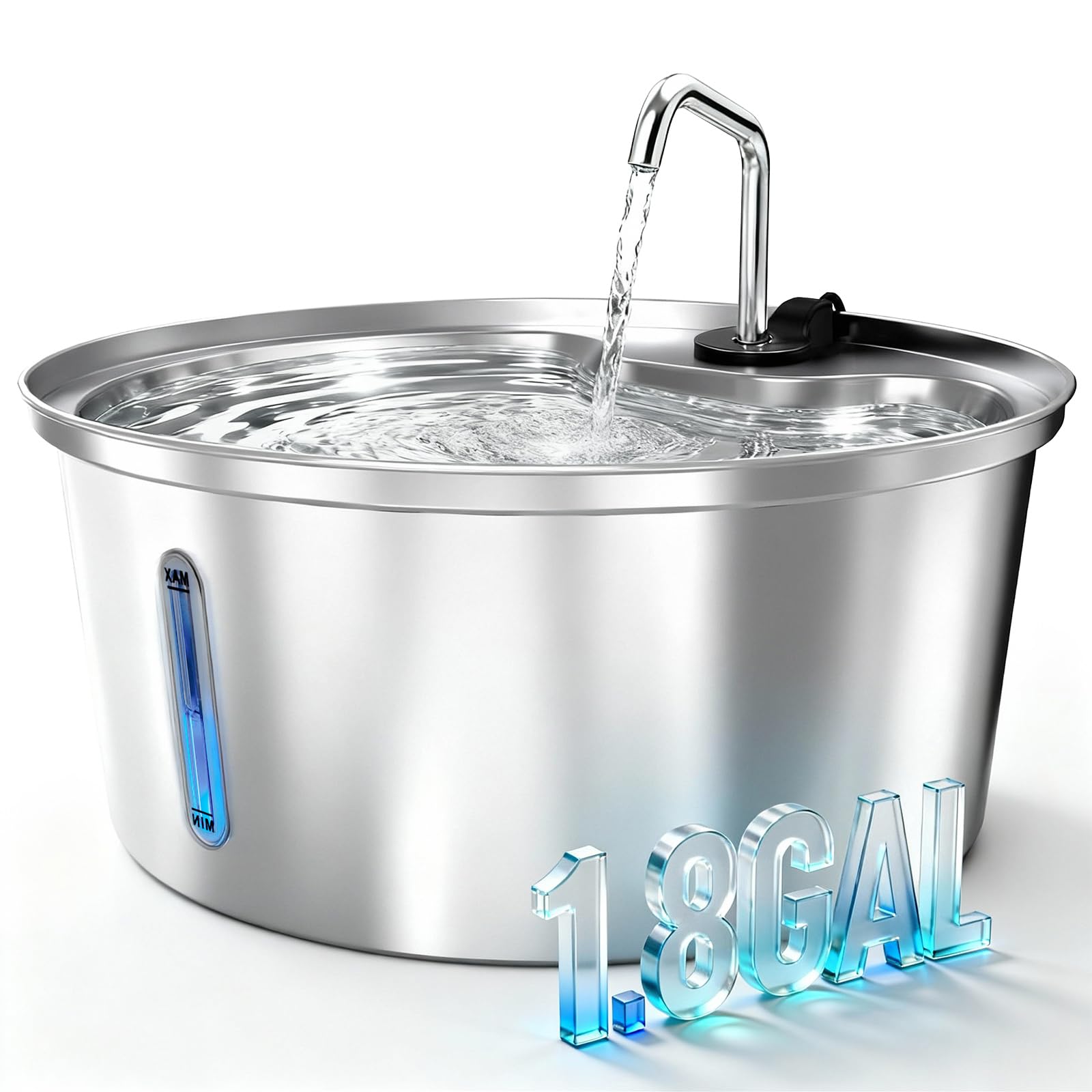Pawccoli capacite 7l confort, grande capacité pour moins de remplissages.