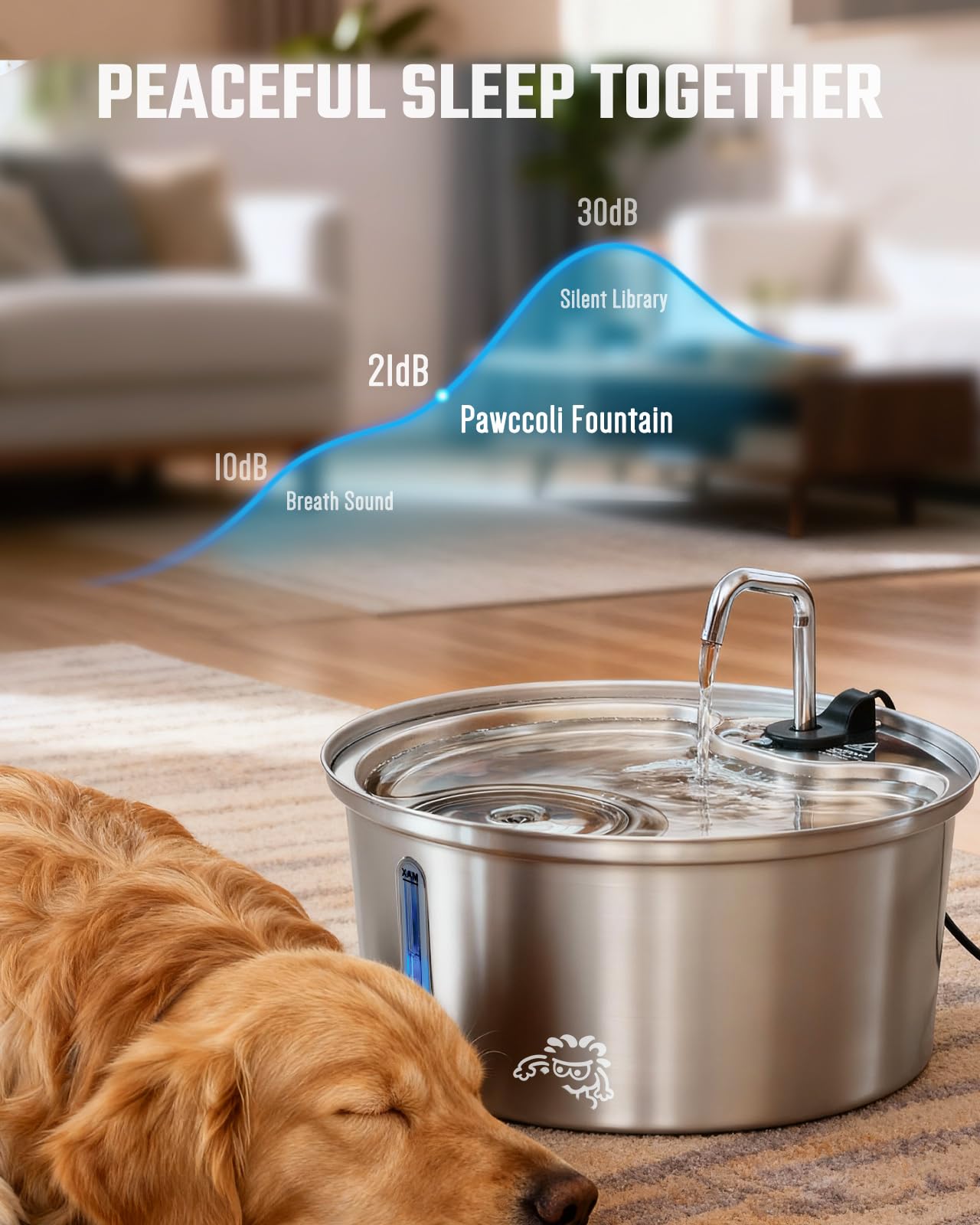 Pawccoli langue longue adapte, conçu pour chiens à longue langue.