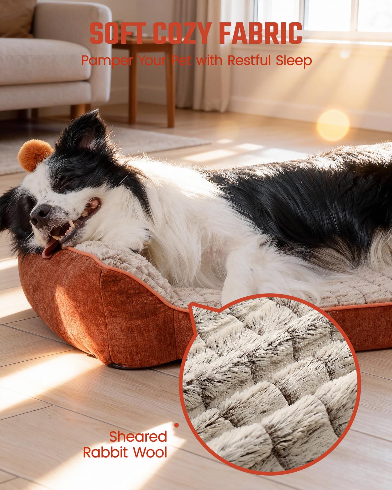 Pawccoli matelas en mousse haute densite offrant confort durable.