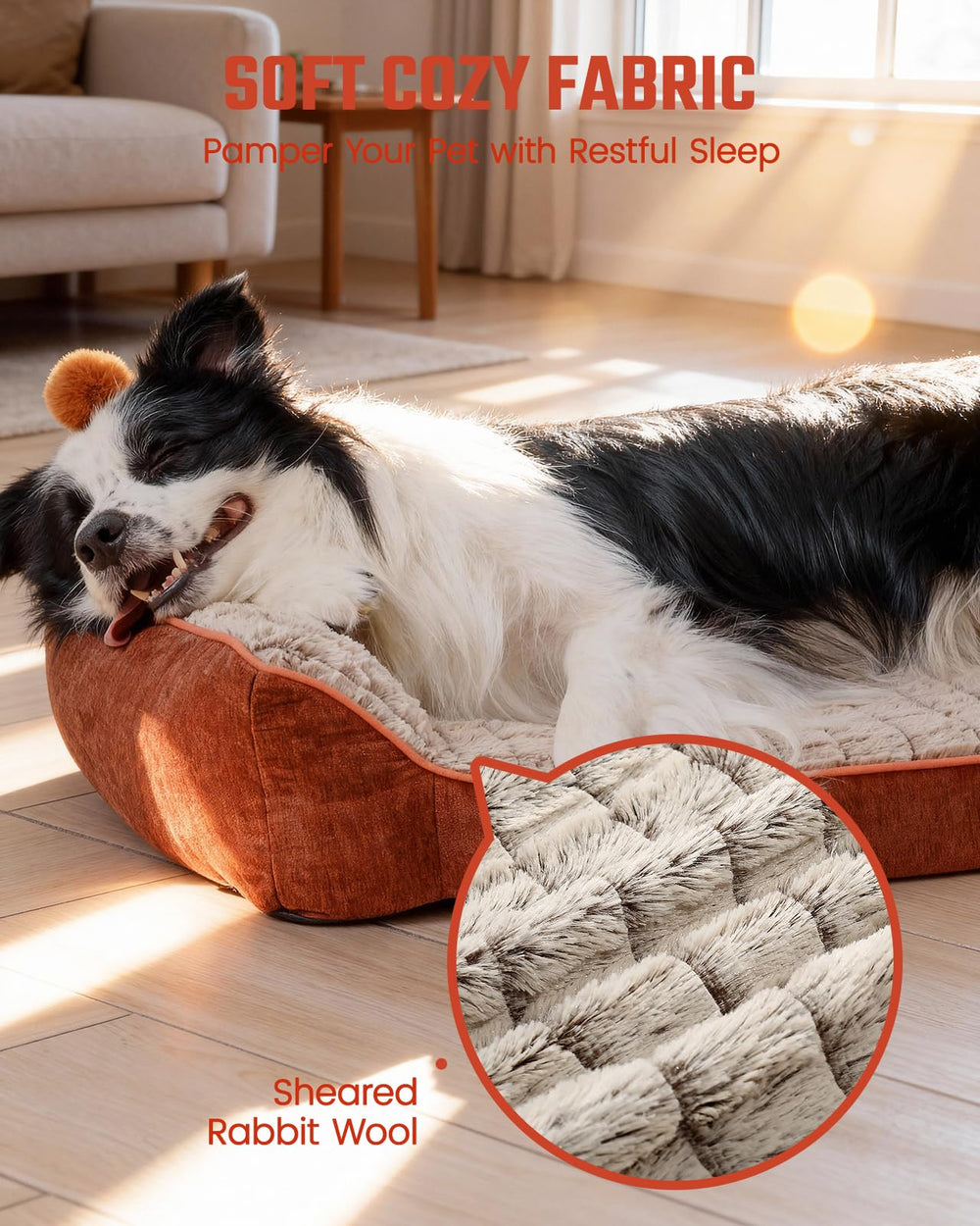 Pawccoli matelas en mousse haute densite offrant confort durable.