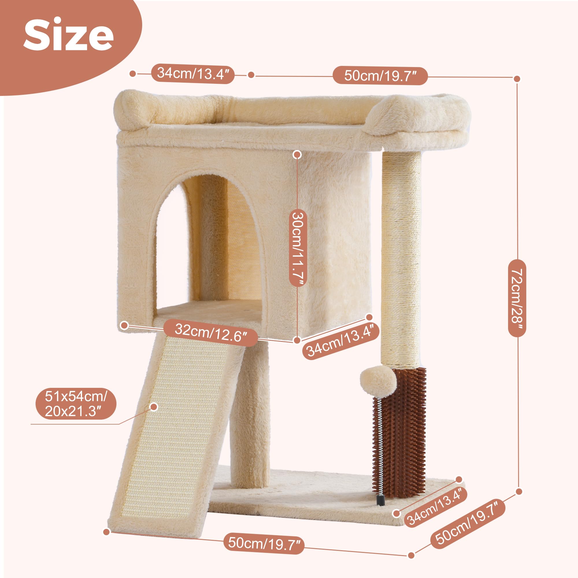 Pawfessor arbre chat poste griffes sisal pour affutage et exercise