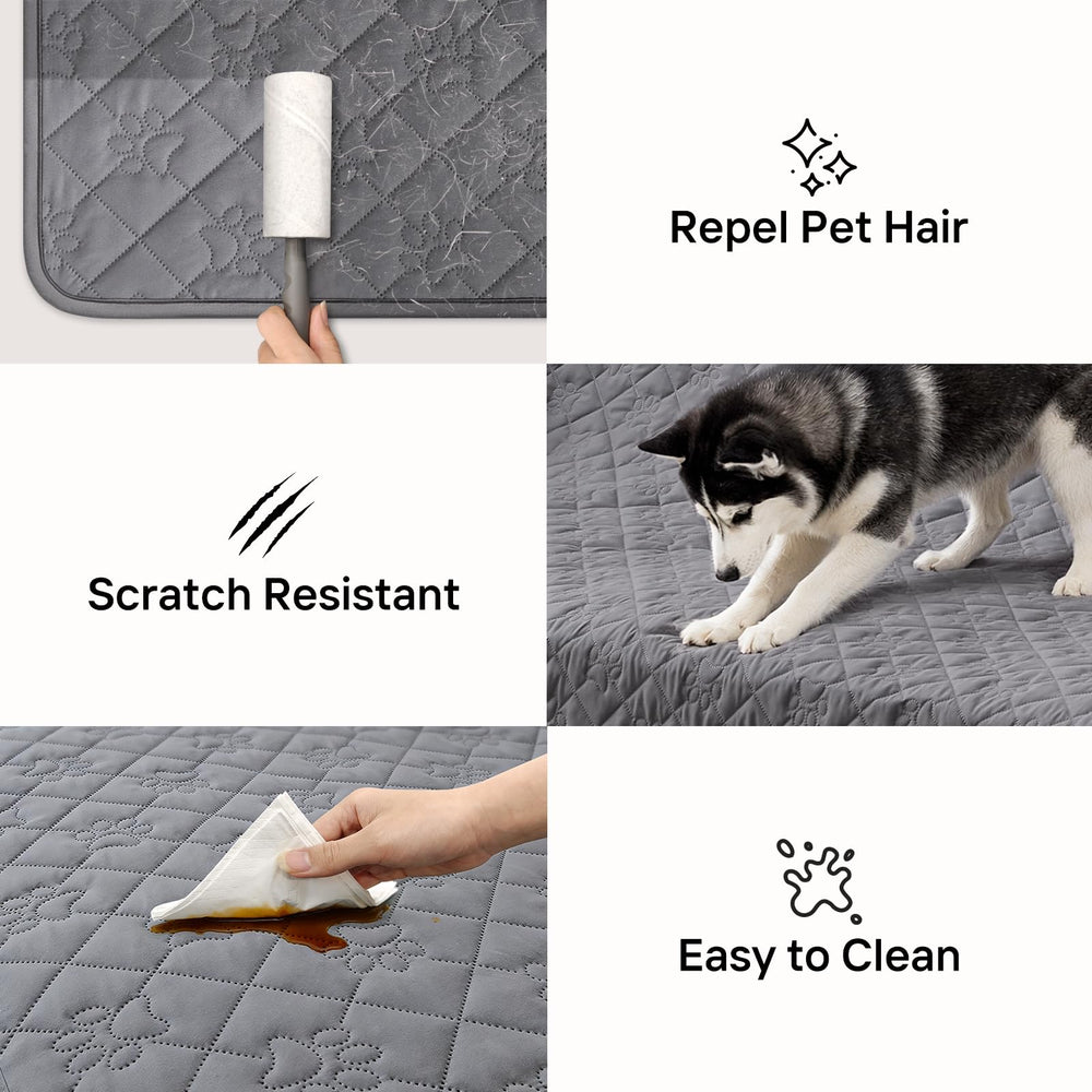 PAWFINITY anti-poils – surface facile à essuyer et résidu minimal.