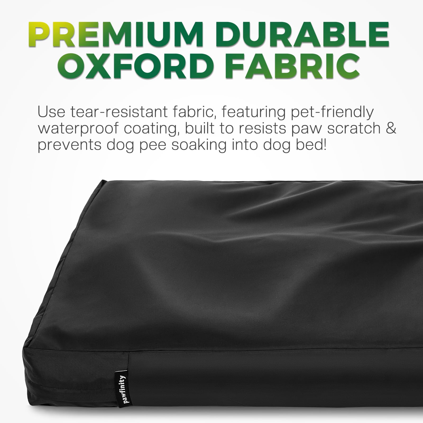 PAWFINITY lit-chien transformable rapide transforme rapidement de vieux textiles en couchage.