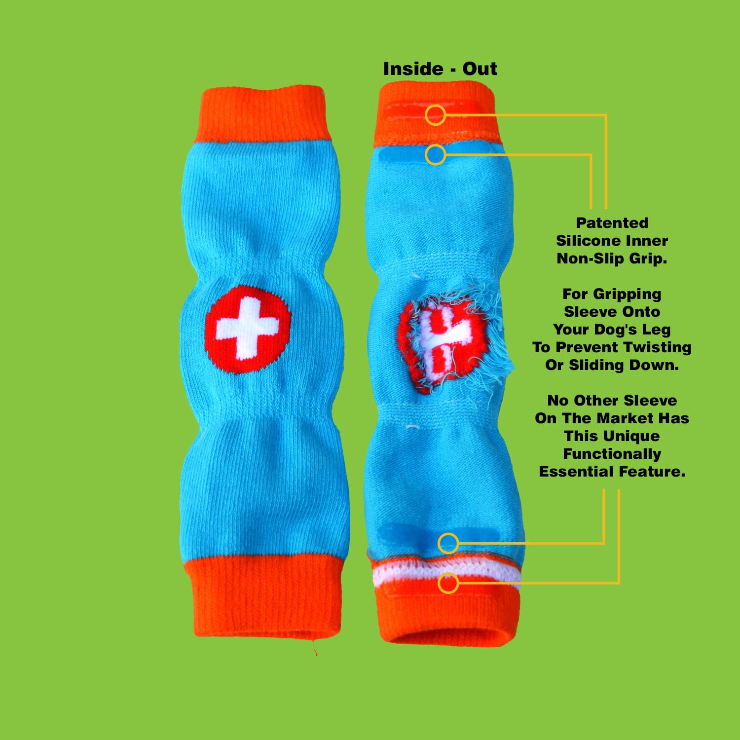 PawFlex Comfy Pawz: sleeve protectif en coton doux protège les plaies