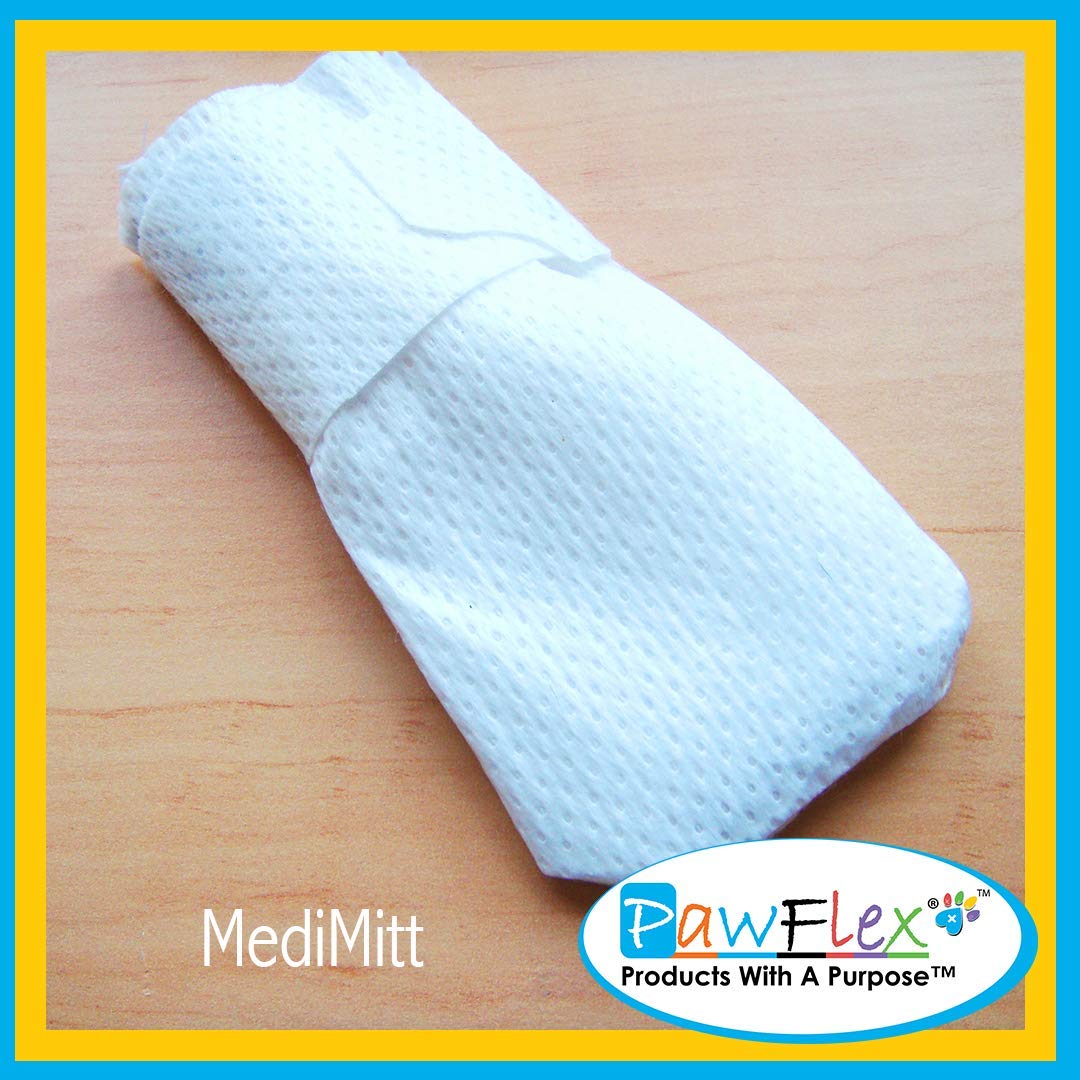 PawFlex Medimitt bandage patte respirant, favorise une guérison plus confortable.
