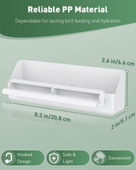 Pawfly accrochage barres cage horizontales, installation simple sans outils.